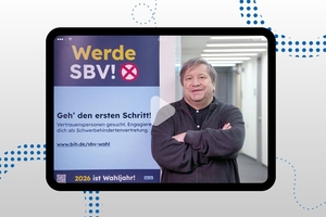 Motivationsvideo der BIH zur Wahl der Schwerbehindertenvertretung (Foto: Shutterstock/Natalya Kosrevich/CWH)