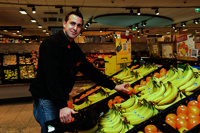 Dennis Steinbrecher beim Arbeiten