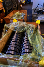 Schwere Lasten Schwere Bauteile in der Firma Uniflex