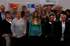 Gruppenbild der Zertifikats-Verleihung