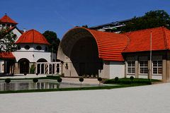 Die Trinkkuranlage in Bad Nauheim