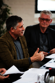 Gruppenbild vom Jahresgespräch bei der DBS