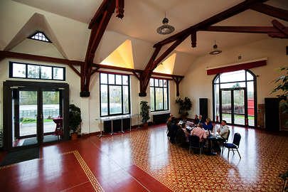 Gruppenbild vom Jahresgespräch bei der DBS