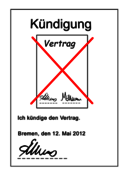 Kündigung Kündigung