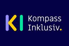 Logo KI-Kompass inklusiv (Foto: KI-Kompass inklusiv) Logo KI-Kompass inklusiv
