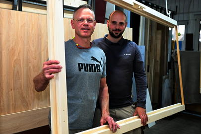 Thorsten Werner und Juniorchef Felix Morsch