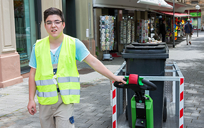 Serkan Yildirim beim Arbeiten